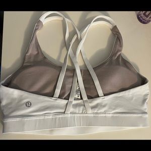 Lululemon Energy bra size 10 in white